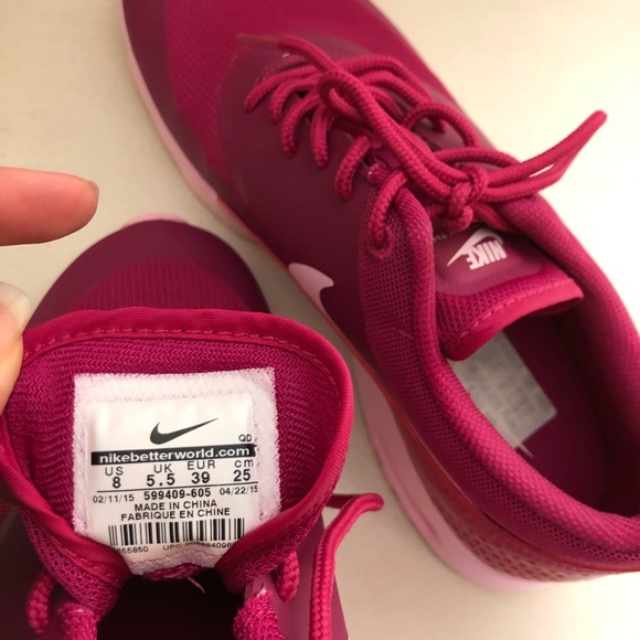 NIKE Air Max Thea Sport Fuchsia/Prism Pink Sneaker - Picture 4 of 8